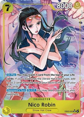 Nico Robin (055) (Alternate Art), Extra Booster: One Piece Heroines Edition