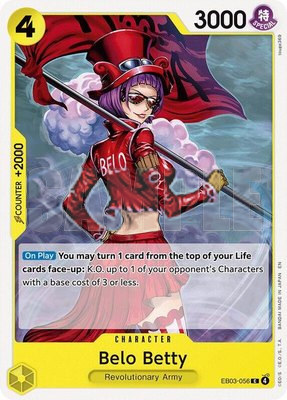 Belo Betty, Extra Booster: One Piece Heroines Edition