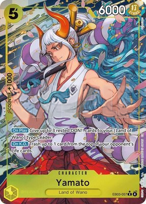 Yamato (Alternate Art), Extra Booster: One Piece Heroines Edition