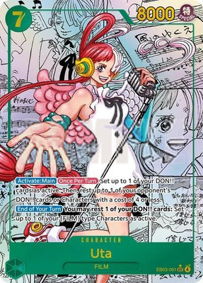 Uta (061) (Manga), Extra Booster: One Piece Heroines Edition
