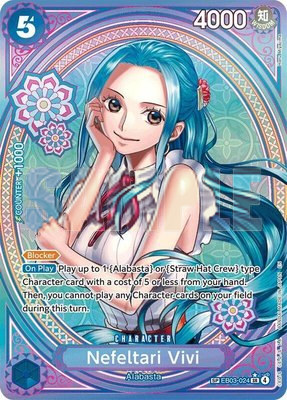 Nefeltari Vivi (024) (SP), Extra Booster: One Piece Heroines Edition