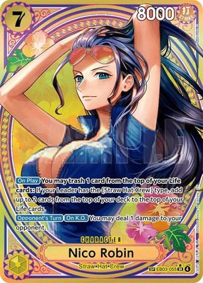 Nico Robin (055) (SP), Extra Booster: One Piece Heroines Edition