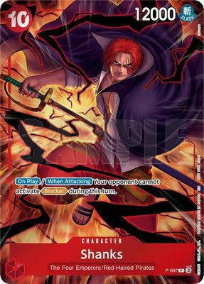 Shanks (Event Pack Vol. 8), One Piece Promotion Cards