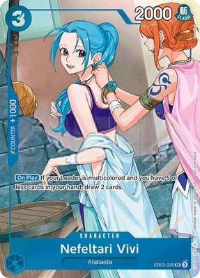 Nefeltari Vivi, Extra Booster: One Piece Heroines Edition