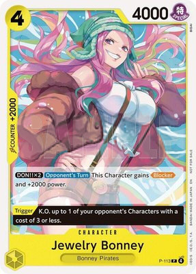 Jewelry Bonney (Heroines Battle Pack), One Piece Promotion Cards