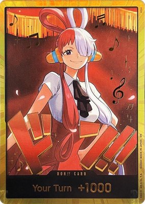 DON!! Card (Uta) (Gold), Extra Booster: One Piece Heroines Edition