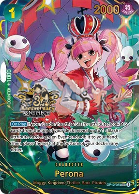 Perona (Japanese Version 3rd Anniversary Set), One Piece Promotion Cards