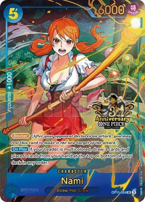 Nami (Japanese Version 3rd Anniversary Set), One Piece Promotion Cards