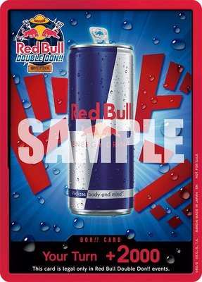 DON!! Card (Red Bull Double Don!!), One Piece Promotion Cards