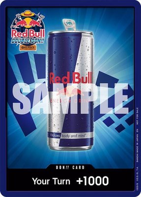 DON!! Card (Red Bull Don!!), One Piece Promotion Cards