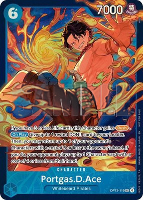 Portgas.D.Ace (119) (Treasure Cup 2026) (Store), One Piece Promotion Cards