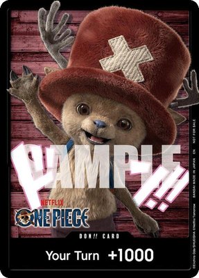 DON!! Card (Netflix Tony Tony.Chopper), One Piece Promotion Cards