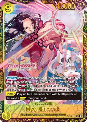 Boa Hancock (CS 26-27 Regionals Season 1), One Piece Promotion Cards