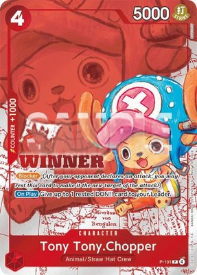 Tony Tony.Chopper (Winner Pack 2026 Vol. 2), One Piece Promotion Cards