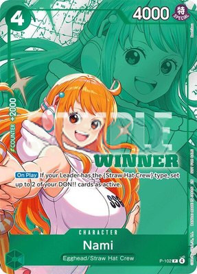 Nami (Winner Pack 2026 Vol. 2), One Piece Promotion Cards