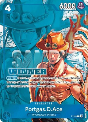 Portgas.D.Ace (Winner Pack 2026 Vol. 2), One Piece Promotion Cards