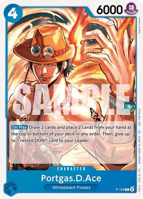 Portgas.D.Ace (Tournament Pack 2026 Vol. 2), One Piece Promotion Cards