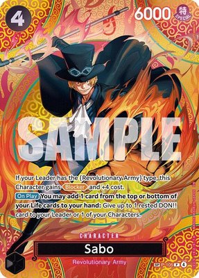 Sabo (P-105) (SP), Adventure on Kami's Island