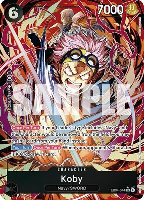 Koby (EB04-044) (Alternate Art), Adventure on Kami's Island