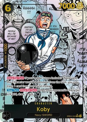 Koby (EB04-044) (Manga), Adventure on Kami's Island
