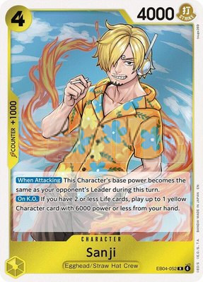 Sanji (EB04-052), Adventure on Kami's Island