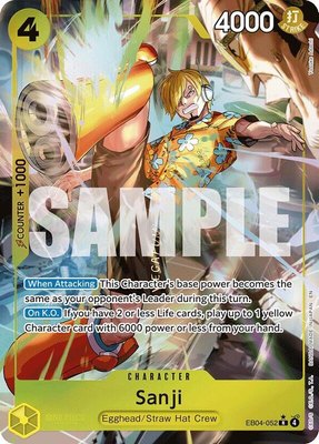 Sanji (EB04-052) (Alternate Art), Adventure on Kami's Island