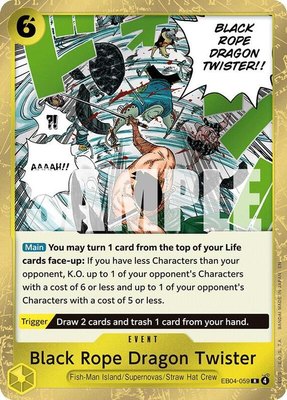 Black Rope Dragon Twister, Adventure on Kami's Island