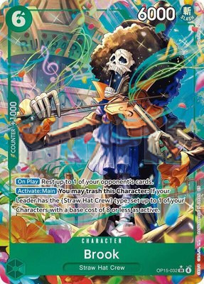 Brook (OP15-032) (Alternate Art), Adventure on Kami's Island