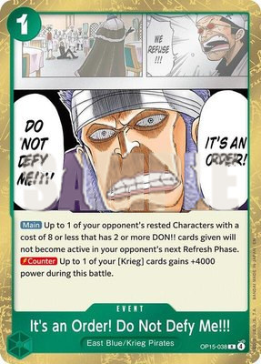 It's an Order! Do Not Defy Me!!!, Adventure on Kami's Island
