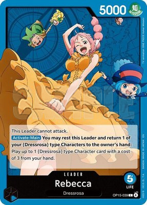 Rebecca (OP15-039), Adventure on Kami's Island