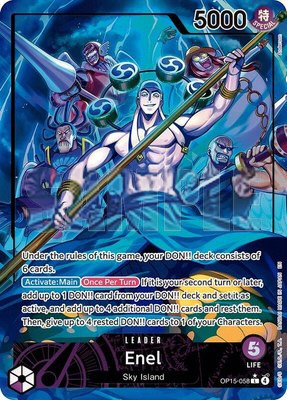 Enel (OP15-058) (Alternate Art), Adventure on Kami's Island