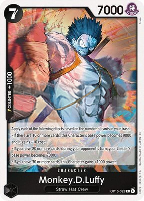 Monkey.D.Luffy (OP15-092), Adventure on Kami's Island