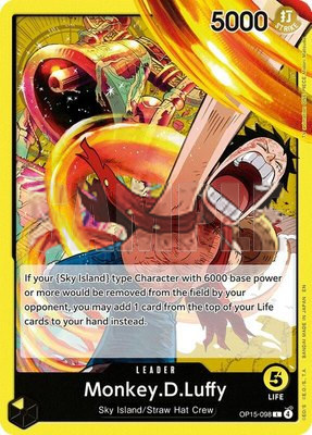 Monkey.D.Luffy (OP15-098), Adventure on Kami's Island