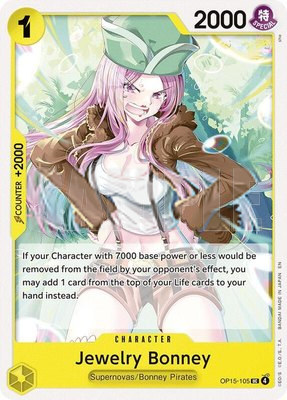 Jewelry Bonney (OP15-105), Adventure on Kami's Island
