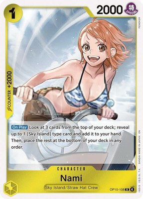Nami (OP15-108), Adventure on Kami's Island