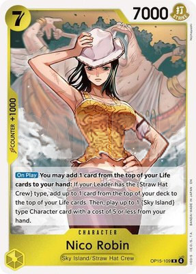 Nico Robin (OP15-109), Adventure on Kami's Island