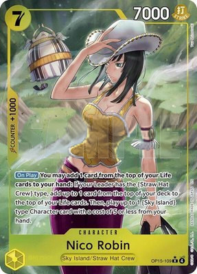 Nico Robin (OP15-109) (Alternate Art), Adventure on Kami's Island
