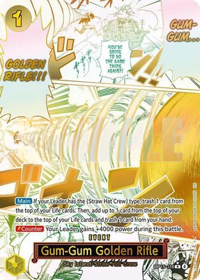 Gum-Gum Golden Rifle (Alternate Art), Adventure on Kami's Island