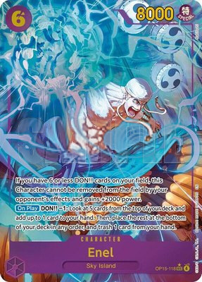 Enel (OP15-118) (Alternate Art), Adventure on Kami's Island