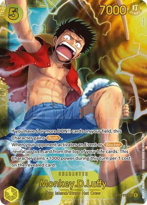 Monkey.D.Luffy (OP15-119), Adventure on Kami's Island