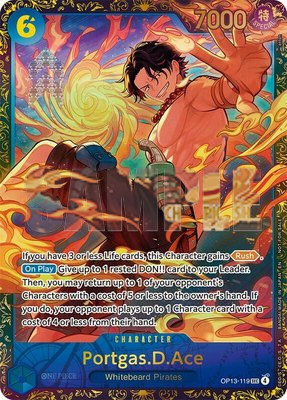 Portgas.D.Ace (119) (Treasure Cup 2026), One Piece Promotion Cards