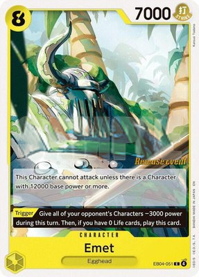 Emet, Adventure on Kami's Island Release Event Cards