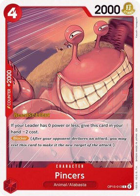 Pincers, Adventure on Kami's Island Release Event Cards