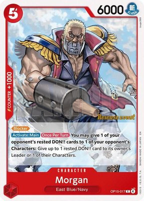 Morgan, Adventure on Kami's Island Release Event Cards