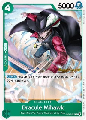 Dracule Mihawk, Adventure on Kami's Island Release Event Cards