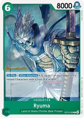 Ryuma, Adventure on Kami's Island Release Event Cards