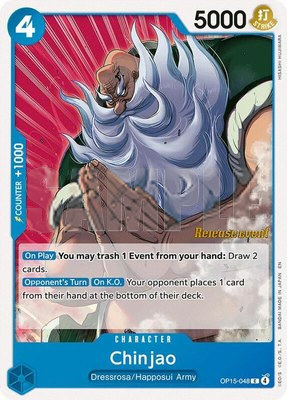 Chinjao, Adventure on Kami's Island Release Event Cards