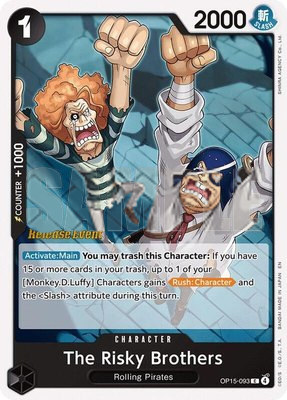 The Risky Brothers, Adventure on Kami's Island Release Event Cards