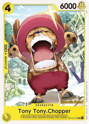 Tony Tony.Chopper (OP15-107), Adventure on Kami's Island Release Event Cards