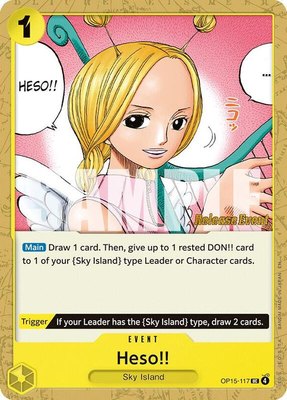 Heso!!, Adventure on Kami's Island Release Event Cards